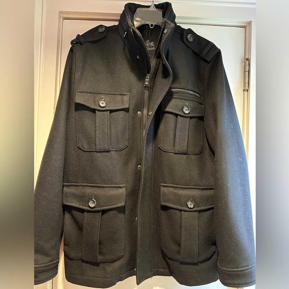 Express Military Style Coat